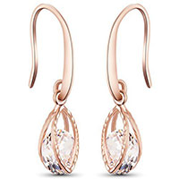 boucles oreilles femme or rose