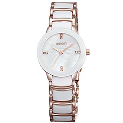 montre or blanc